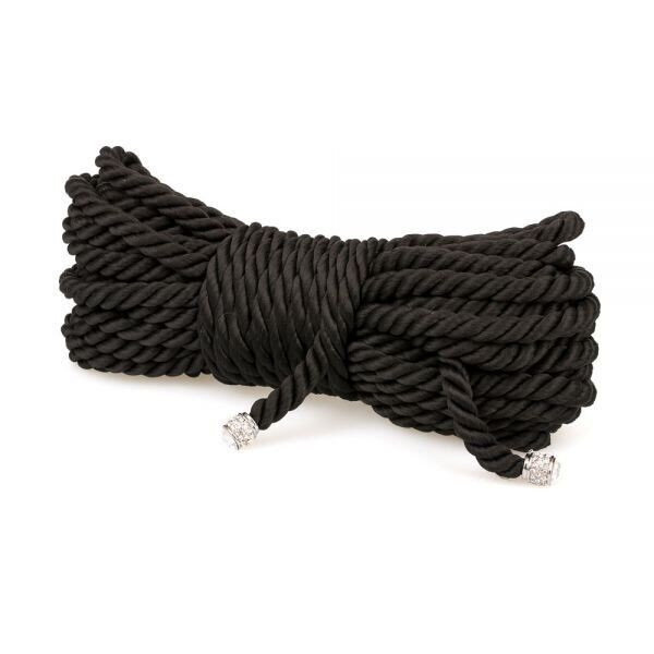 Веревка для бондажа Premium Silky 10M Black, 10 метров