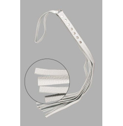 Флогер S&M Fancy Leather Floger White
