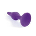 Анальный плаг Silicone Plug Purple - Small
