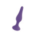 Анальный плаг Silicone Plug Purple - Small