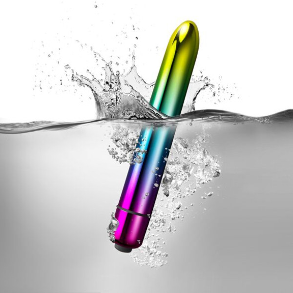 Вибратор Rocks Off RO-140mm Prism Rainbow, 14 см