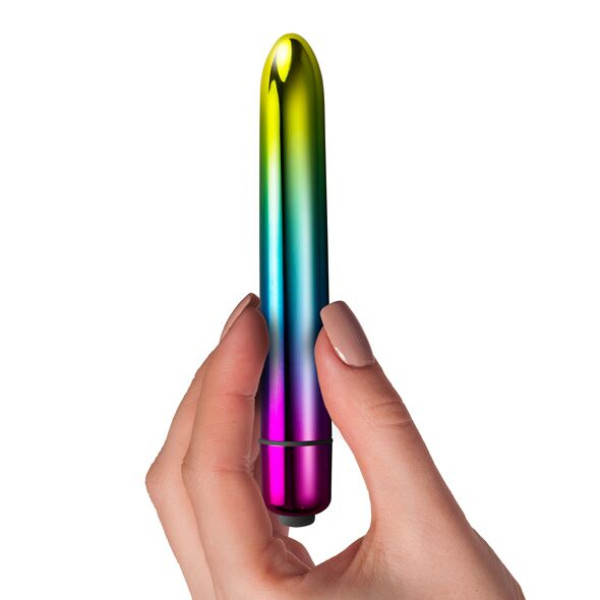 Вибратор Rocks Off RO-140mm Prism Rainbow, 14 см