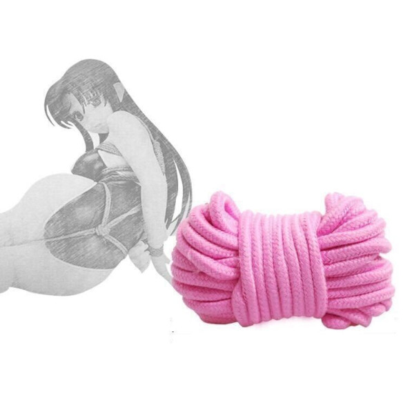 Веревка для бондажа 4M PINK, 4 метра