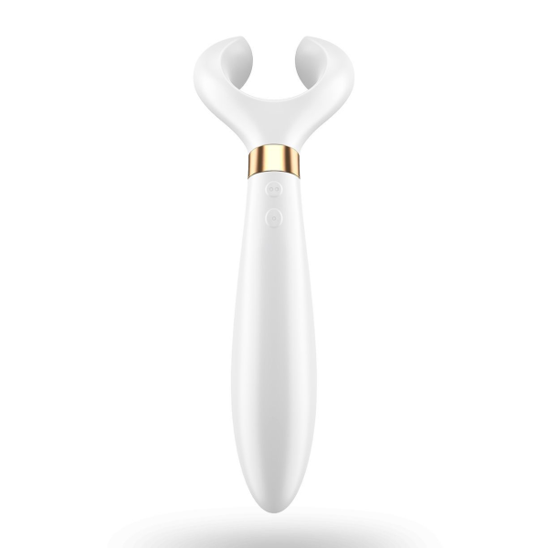 Вибратор для пар Partner Multifun 3 White