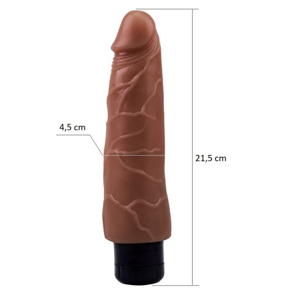 Вибратор CHISA Mike Vibe - Brown, 21,5 см