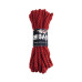 Хлопковая веревка для Шибари Feral Feelings Shibari Rope, красная, 8 м