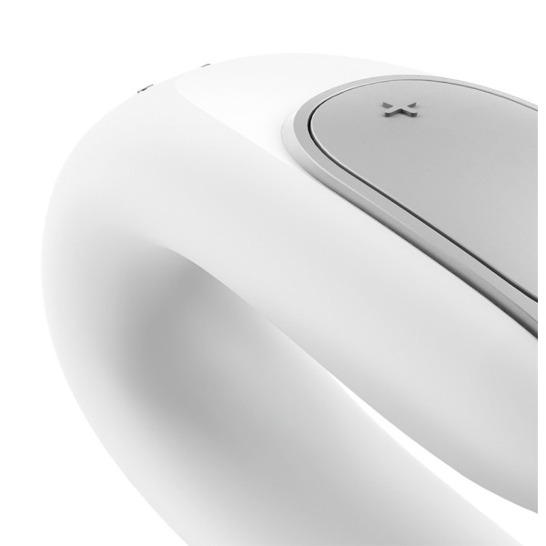 Вибромассажер для пар Satisfyer Double Fun White