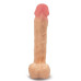 Силиконовый фаллоимитатор на присоске Brazzers, 19*4,5 см