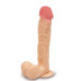 Силиконовый фаллоимитатор на присоске Brazzers, 19*4,5 см