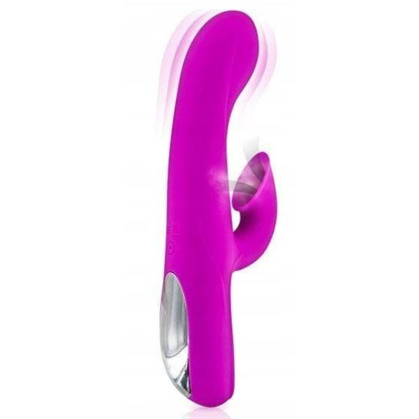 Вибратор с вакуумной стимуляцией клитора - DESIRABLE FLIRT, 19,5 см