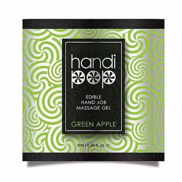 Пробник Sensuva - Handipop Green Apple, 6 мл