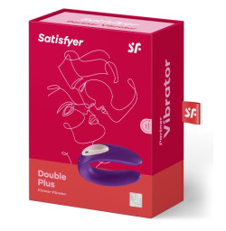 Вибромассажер для пар Satisfyer Partner Double Plus