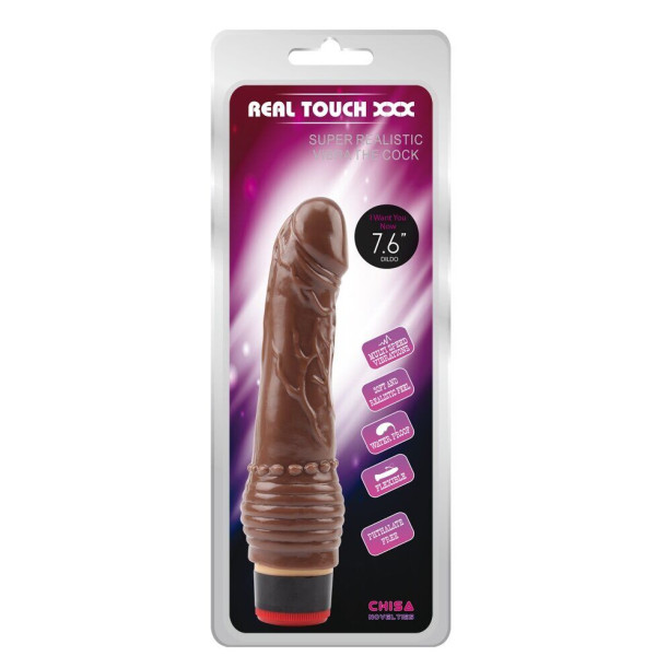 Вибратор CHISA Vibe Cock - Brown, 19,5 см