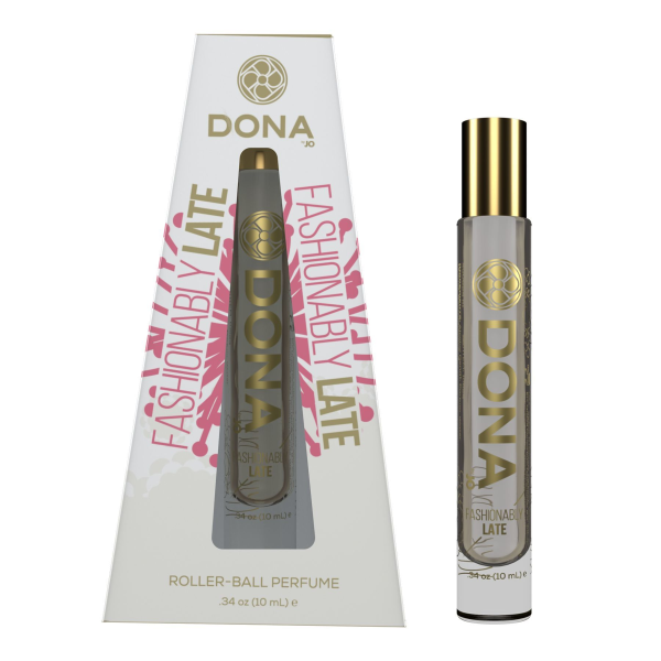 Духи с роликовым нанесением DONA Roll-On Perfume - Fashionably Late