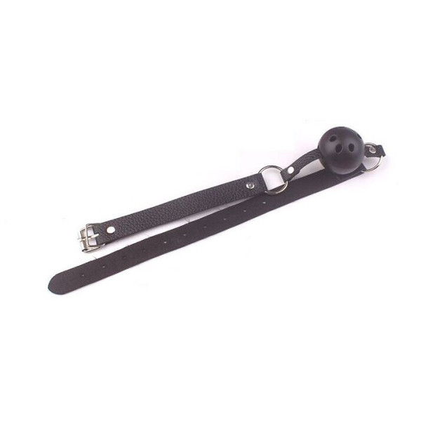 Кляп шар Plastic Black,