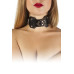 Ошейник VIP Leather Collar,black