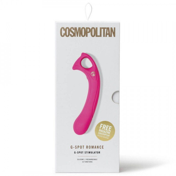 Универсальный перезаряжаемый вибратор Cosmopolitan Romance G-Spot Vibrator, 20,1 см