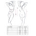 Боди EVANE BODY black 4XL/5XL