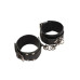 Оковы Leather Dominant Leg Cuffs, black