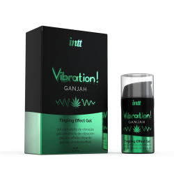 Жидкий вибратор Intt Vibration Ganjah, 15 мл