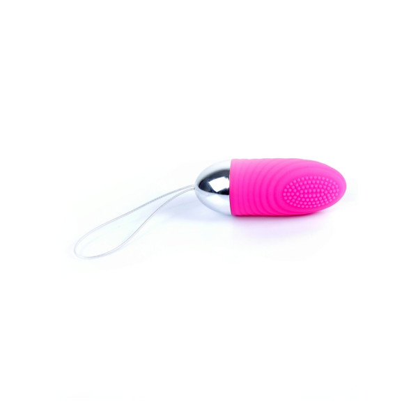 Виброяйцо с пультом ДУ - Remoted controller egg 0.2 USB Pink, 9 см
