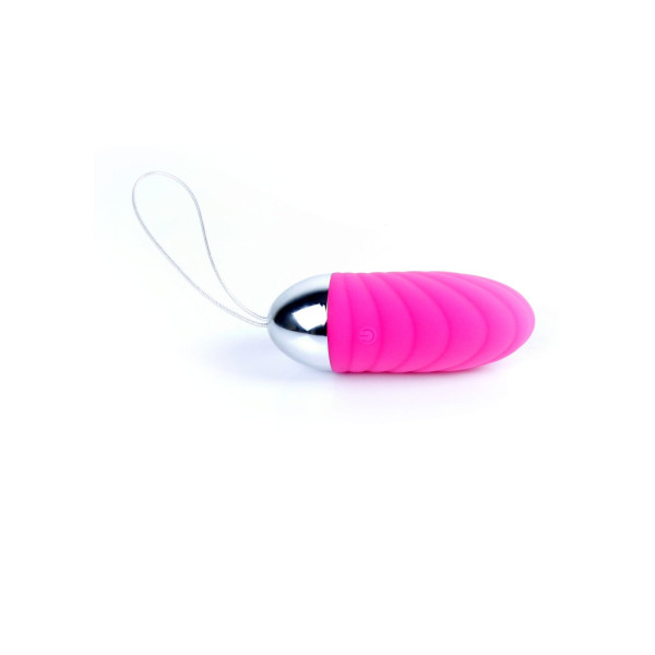 Виброяйцо с пультом ДУ - Remoted controller egg 0.2 USB Pink, 9 см