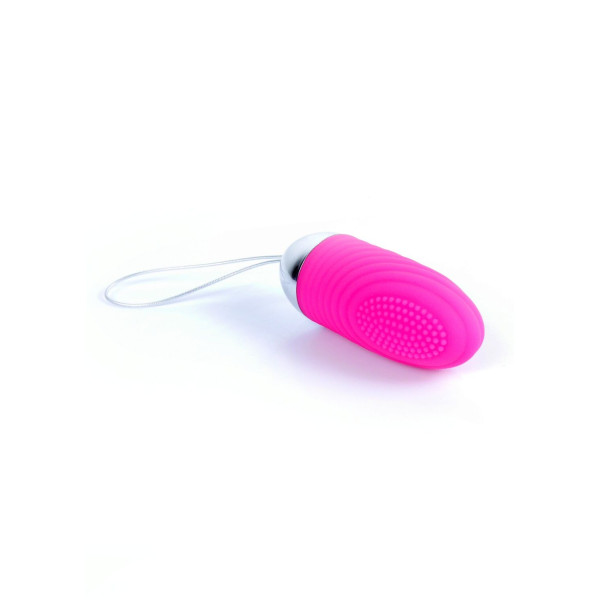 Виброяйцо с пультом ДУ - Remoted controller egg 0.2 USB Pink, 9 см