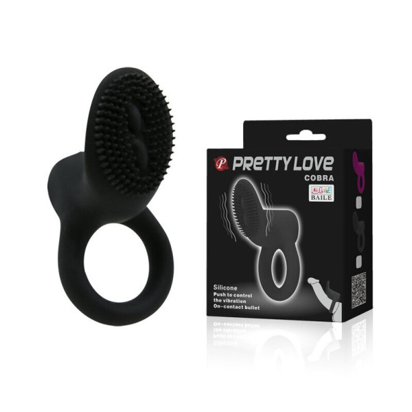 Кольцо эрекционное серии Pretty Love - COBRA,