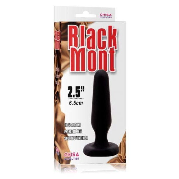 Анальный плаг Black Mont S