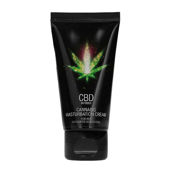 Стимулирующий крем для женщин Shots - CBD Cannabis Masturbation Cream For Her, 50 ml