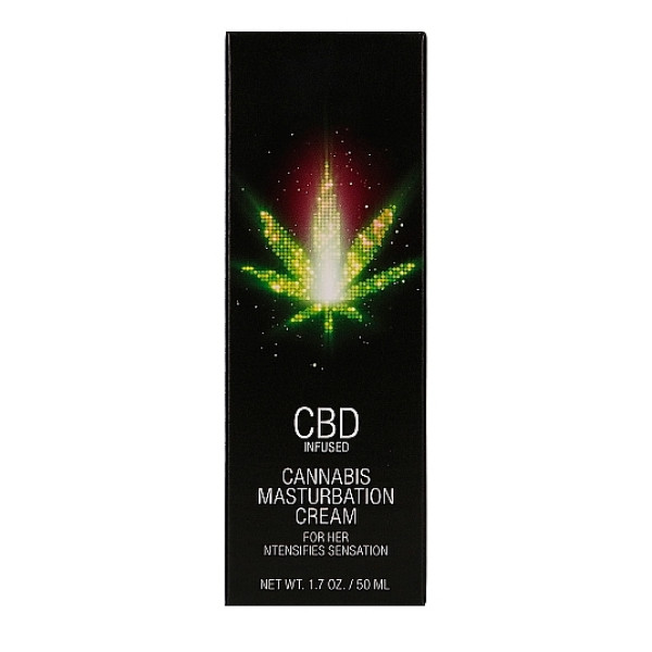 Стимулирующий крем для женщин Shots - CBD Cannabis Masturbation Cream For Her, 50 ml