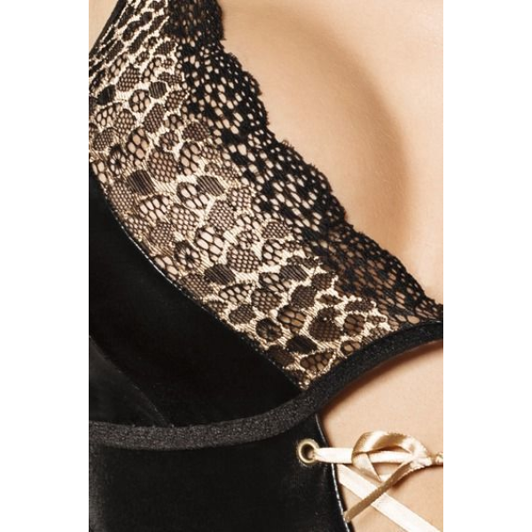 Боди монокини AGAWA BODY black XXL/XXXL