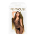 Бодистокинг с узором в виде крыльев и бабочки Penthouse - Wild catch black размер S/L