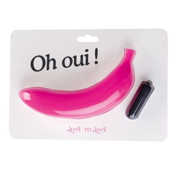 Вибратор банан Love To Love OH OUI с вибропулей