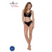 Трусики с прозрачной вставкой Passion PS002 PANTIES black, размер XL