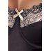 Корсет с пажами BRASILIANA CORSET black 6XL/7XL - стринги