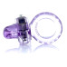 Эрекционное вибро кольцо BOSS Rabbit Vibro Cock Ring Purple