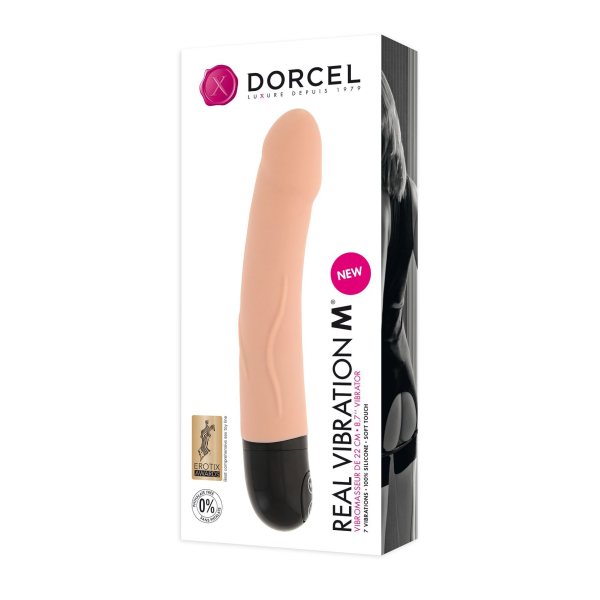 Вибратор Dorcel Real Vibration M Flesh