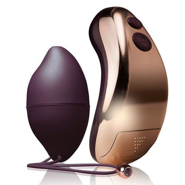 Виброяйцо Rocks Off Ro-Duet Rose Gold с пультом