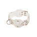 Ошейник VIP Leather Collar, white