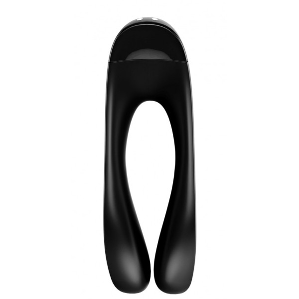 Универсальный вибростимулятор Satisfyer Candy Cane Finger Black