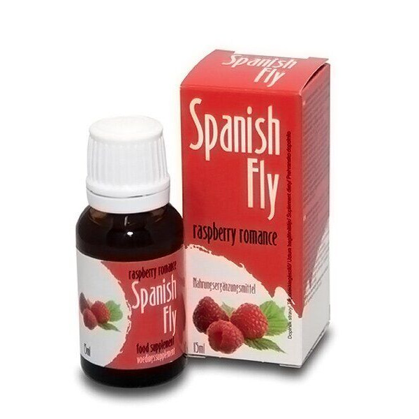 Возбуждающие капли для двоих Spanish Fly Rasberry romance, 15 мл