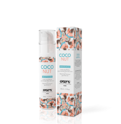 Массажное масло EXSENS Coconut 50мл, съедобное