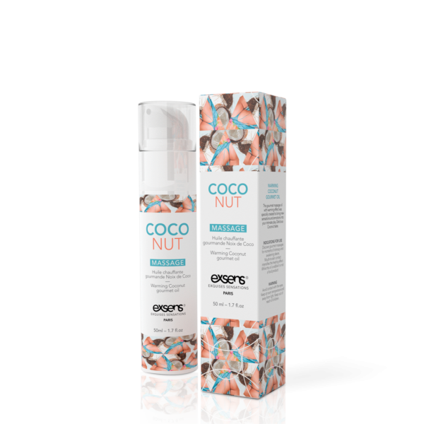 Массажное масло EXSENS Coconut 50мл, съедобное