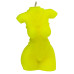 Свеча LOVE FLAME - Shibari II Yellow Fluor