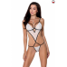 Боди монокини ORIHIME BODY white XXL/XXXL