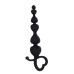 Анальные бусы MAI Attraction Toys №79 Black, длина 18 см, диаметр 3,1 см