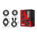Набор из 4 эрекционных колец STAY HARD Cock Ring Set Black