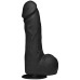 Фаллоимитатор со съемной присоской Doc Johnson Kink - The Perfect Cock Vac-U-Lock, черный, 17.8 см