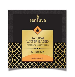 Пробник Sensuva - Natural Water-Based Butter Rum, 6 мл